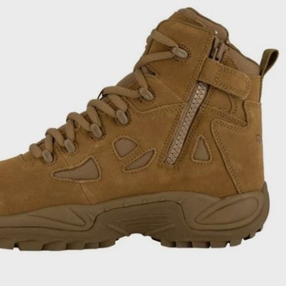 Men's Reebok 6" Rapid Response RB Composite Toe Side-Zip Boots Men's 12 Medium - Picture 2 of 8